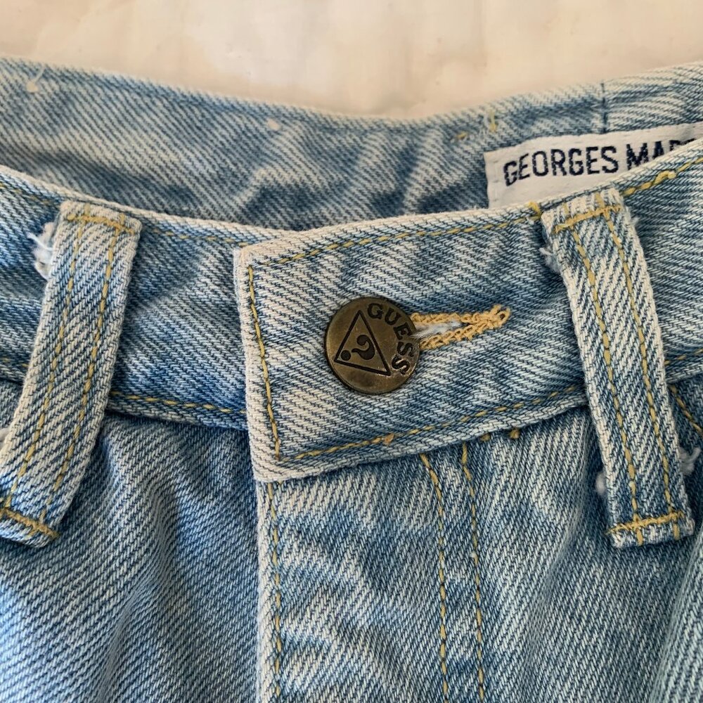 Georges Marciano Guess Vintage High-Waisted Jean Shorts